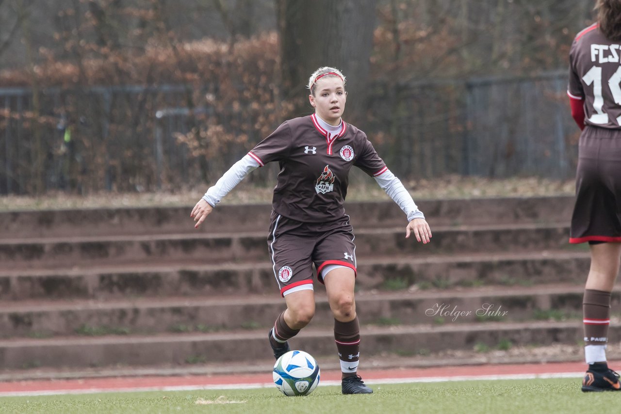 Bild 386 - B-Juniorinnen Walddoerfer - St.Pauli : Ergebnis: 4:1